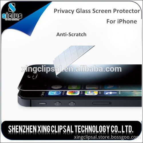 0.33mm 9H 2.5D Privacy Screen Protectors for iPhone 6 Tempered Glass Screen Protector